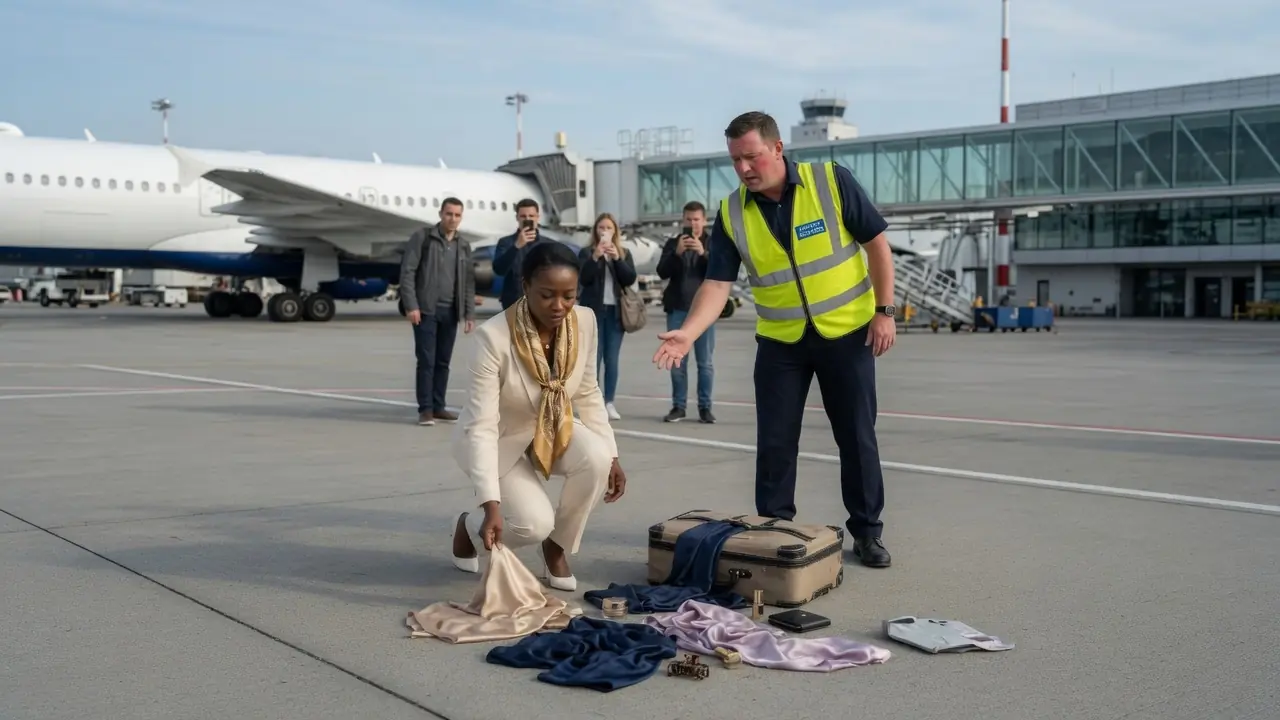 Black CEO’s Luggage Thrown Off the Plane — 9 Minutes Later, She Grounds the Entire Crew.