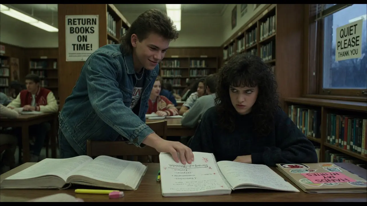Bully Harassed Her While She Studied in the Library — Then the Quiet Girl Made Him Regret Touching Her Notes