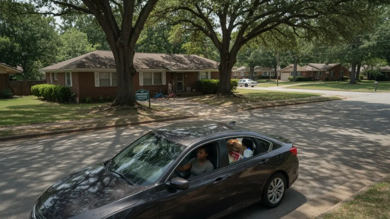 They Stopped A Woman In Her Own Driveway