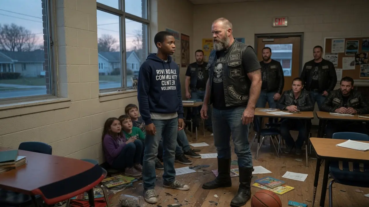 5 Bikers Humiliated a Teen Volunteer — Then His Father Stepped In