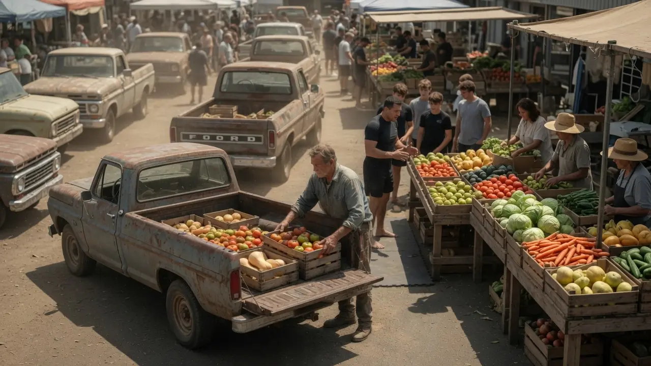 He Crushed The Farmer’s Harvest In Front Of Everyone — But The Old Man Didn’t Flinch