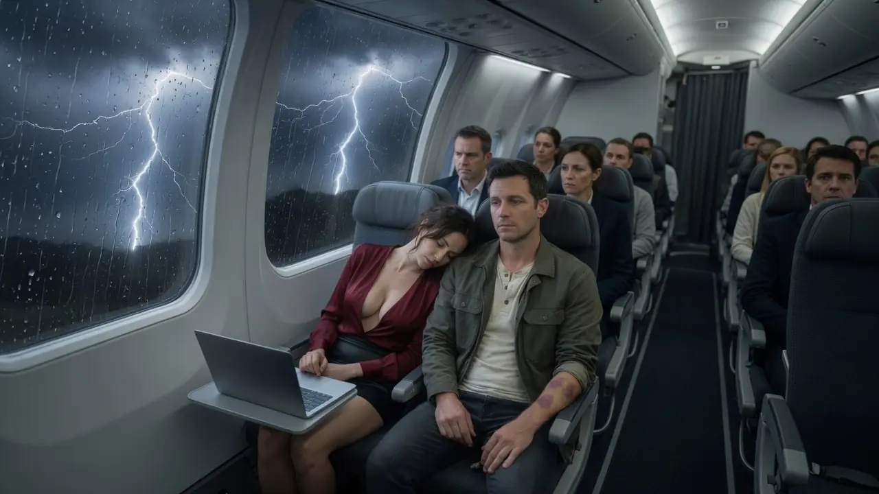 The CEO Slept Through The Flight On A Single Dad’s Shoulder — What Happened After Landing Stunned Everyone