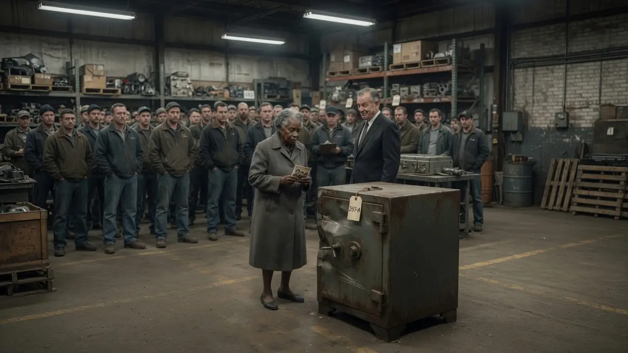 They Mocked An Old Woman For Buying A Rusted Safe — Then She Found The Secret Inside