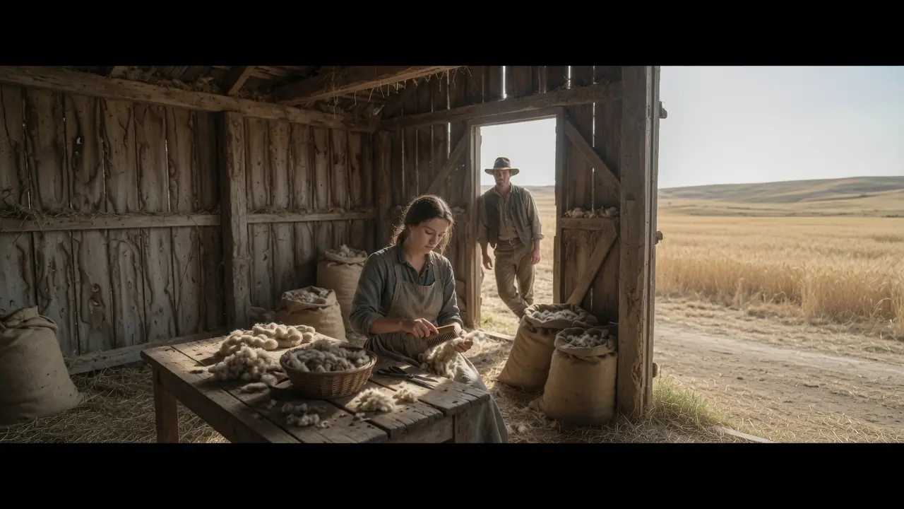 He Wanted a Wife to Card the Wool — She Turned His Failing Sheep Ranch Into Prairie Royalty