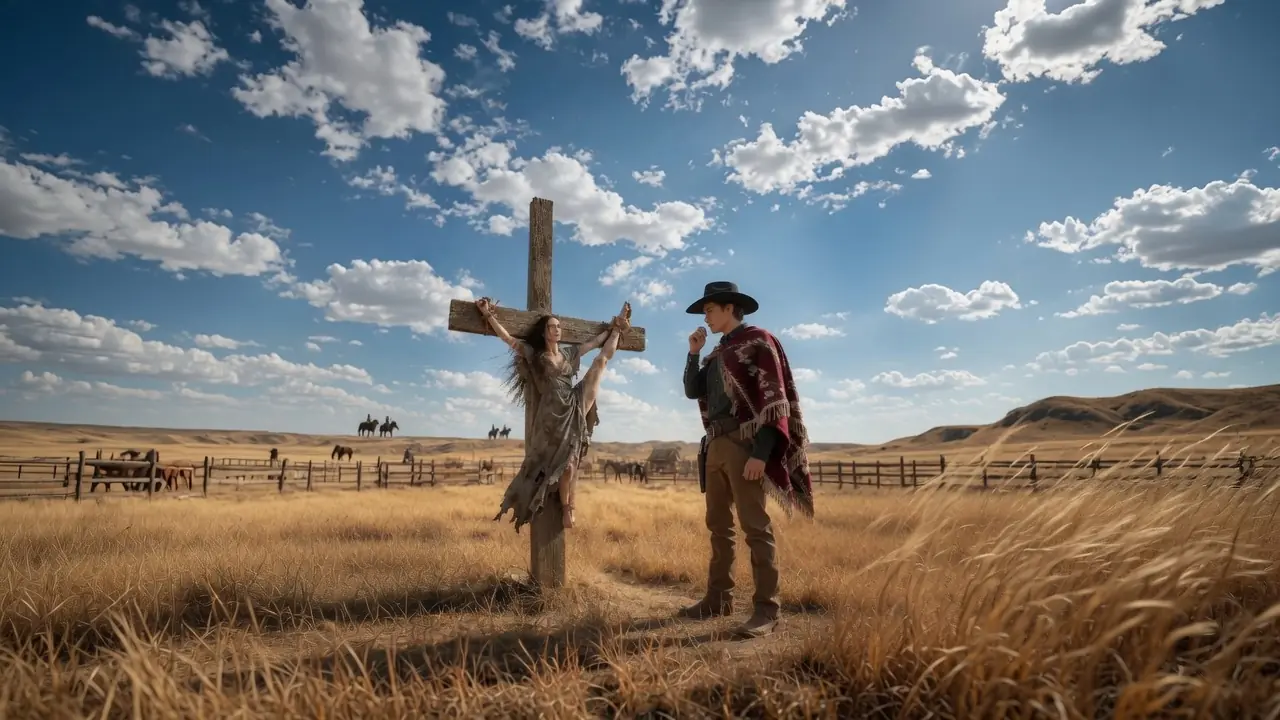 She Was Tied Beneath the Kansas Sun — Until a Stranger Made the Whole Town Listen