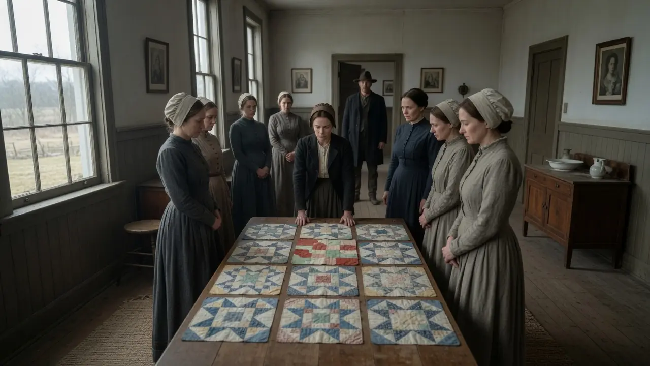 The Women Laughed at Her Quilt—Then the Cowboy Said, “That’s the One I’d Keep”