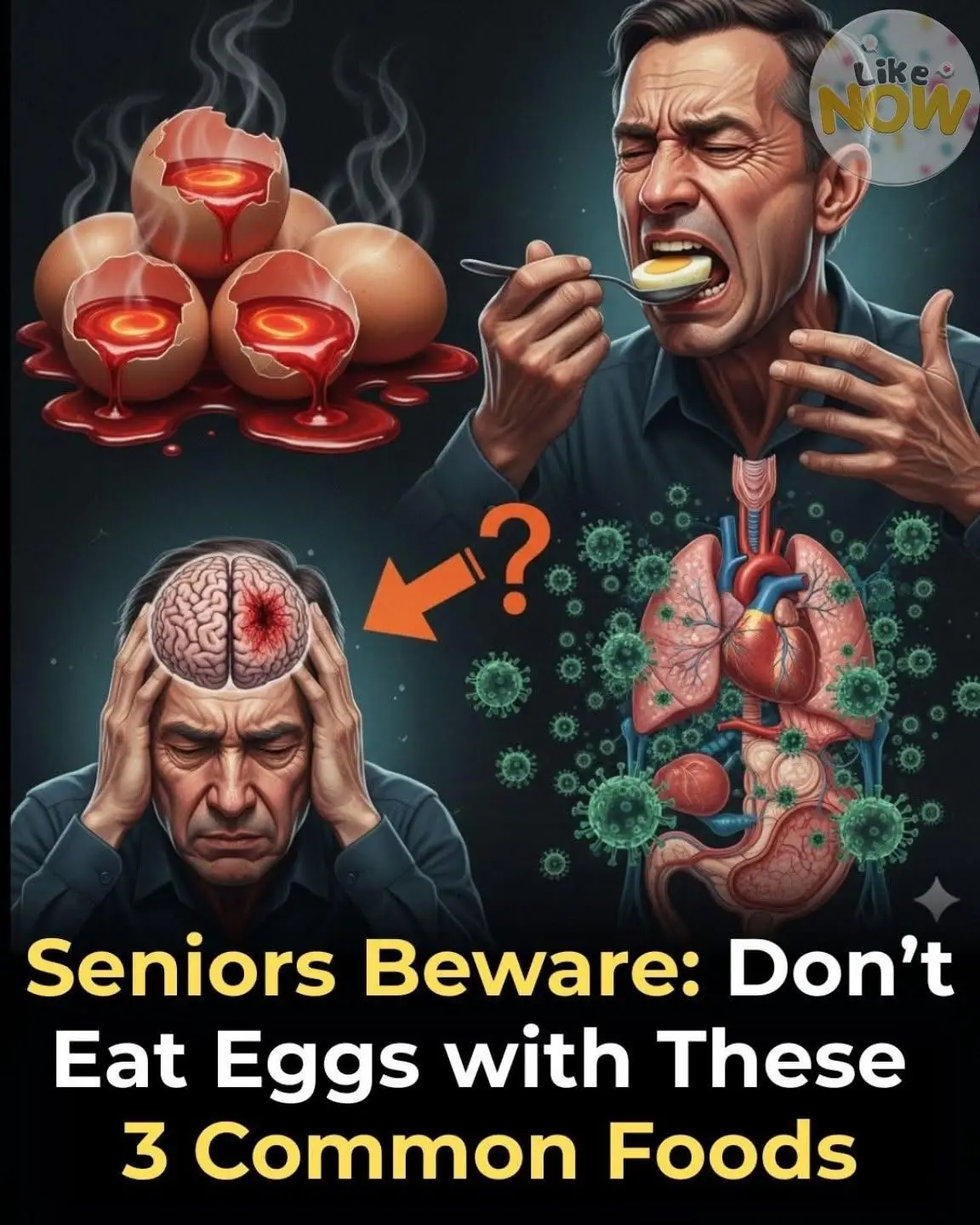 Before Pairing Eggs With These 3 Common Foods, Here's What Seniors Should Know