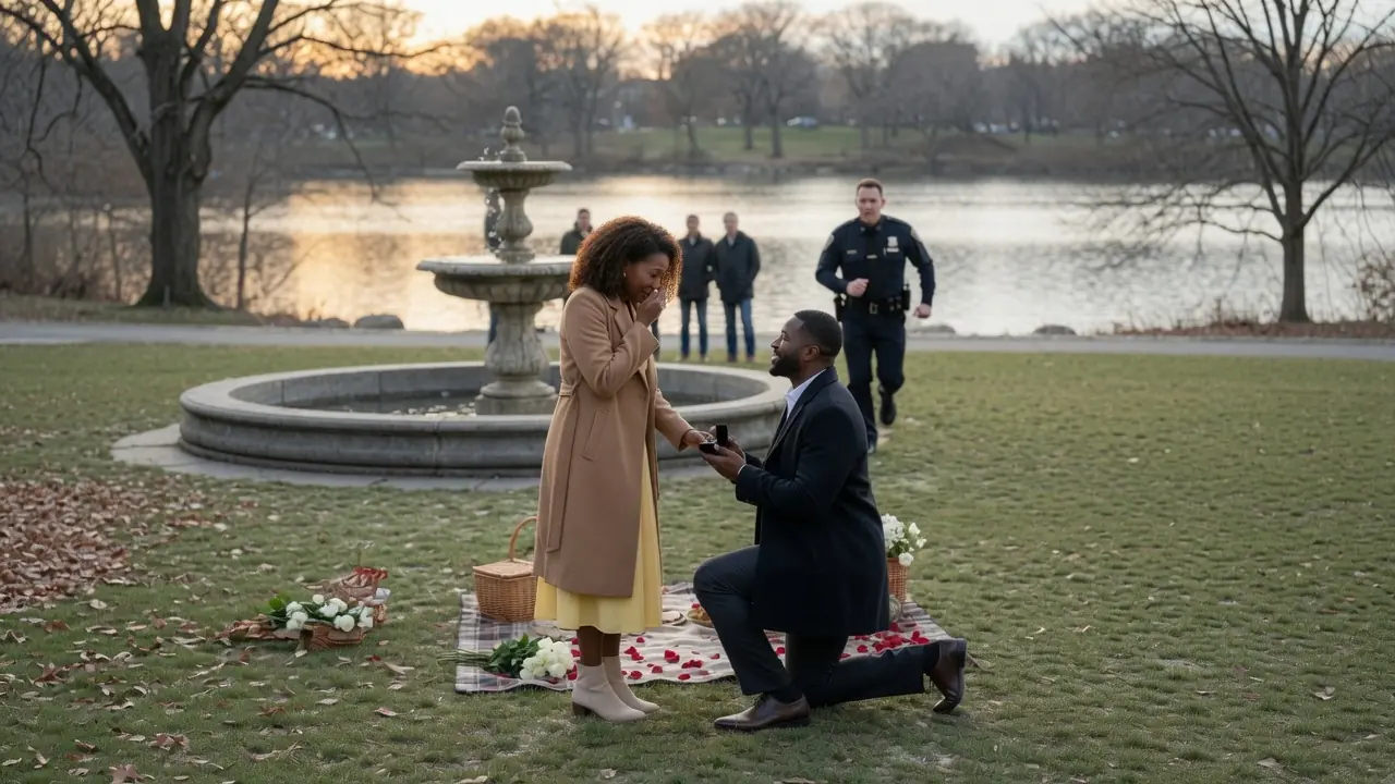 He Was Tased During His Valentine’s Proposal — Then The FBI Agents Watching From The Trees Stepped Out