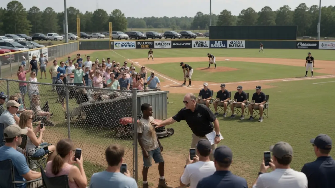 They Shoved The Lawn Boy Off The Field — Then He Struck Out Their Best Hitters