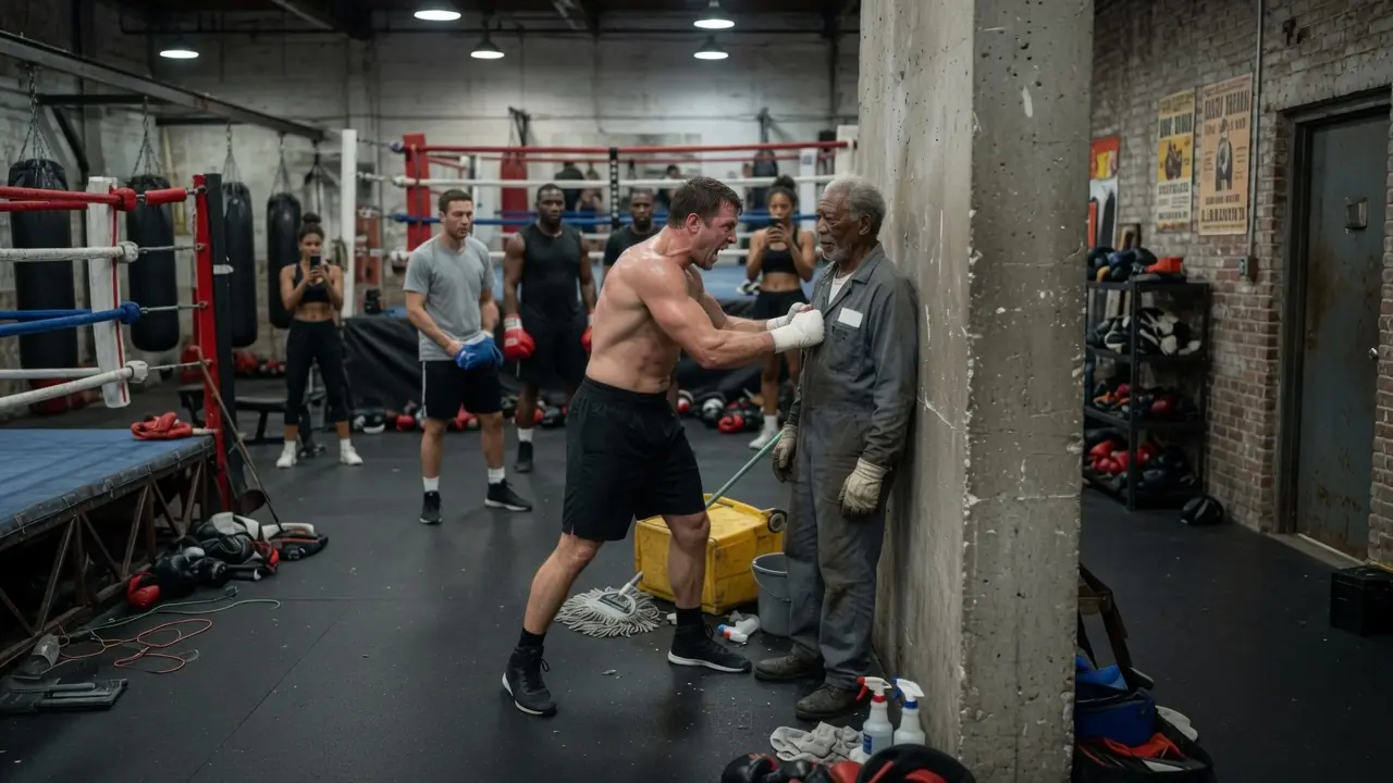 He Gave an Old Janitor Just One Chance to Dodge — Then Everything Changed