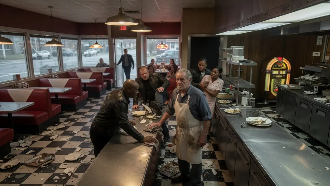 They Smashed The Old Man’s Diner — Then Realized Why Everyone Feared His Name