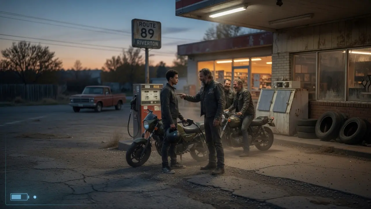 They Tried To Take His Kawasaki — Then The Quiet Young Rider...