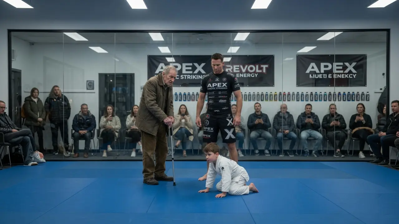 The Instructor Humiliated His Grandson — Then The Old Man Stepped Onto The Mat