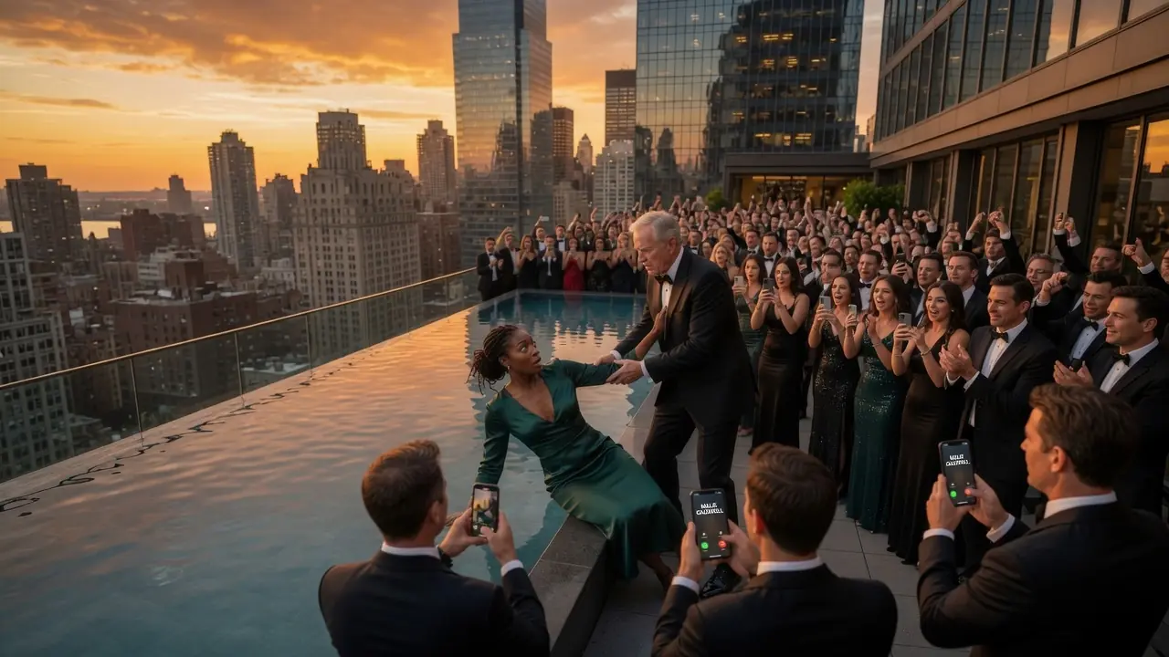 Billionaire Pushed Black Woman Into The Pool — Unaware Her Korean Mafia CEO Husband Owned The City