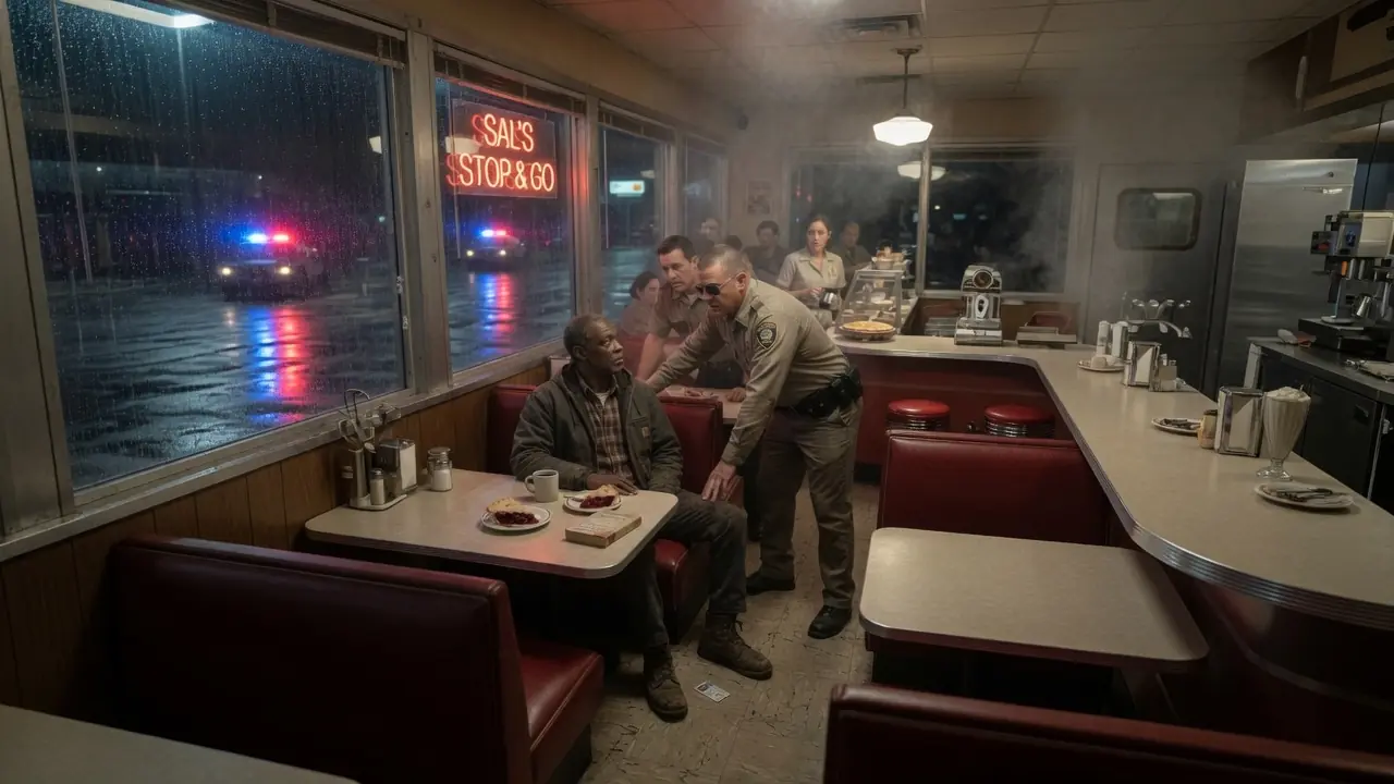 The Cop Humiliated A Quiet Man In A Diner — Then Let Him Make One Call