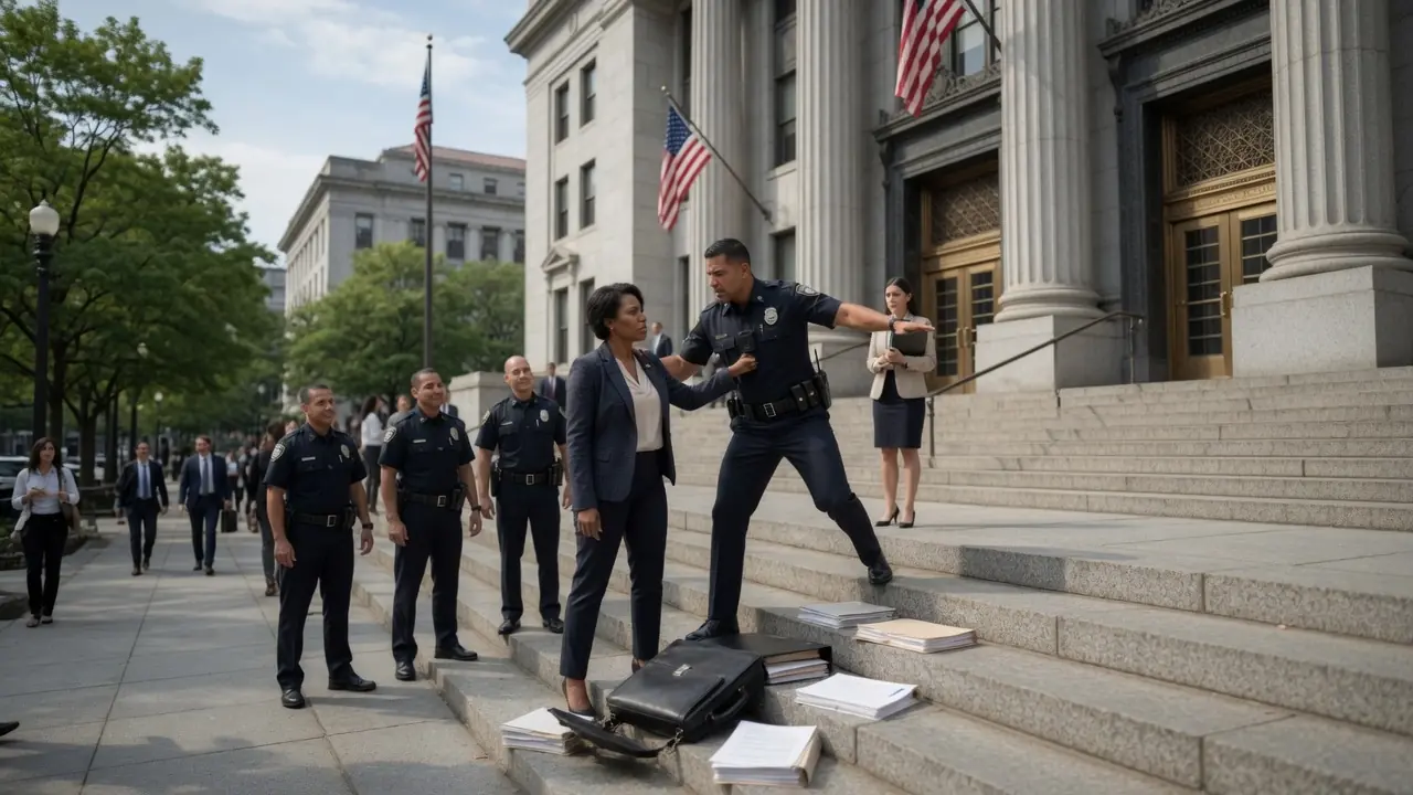 Cops Slapped a Black Woman in Court — Seconds Later, She Took the Judge’s Seat