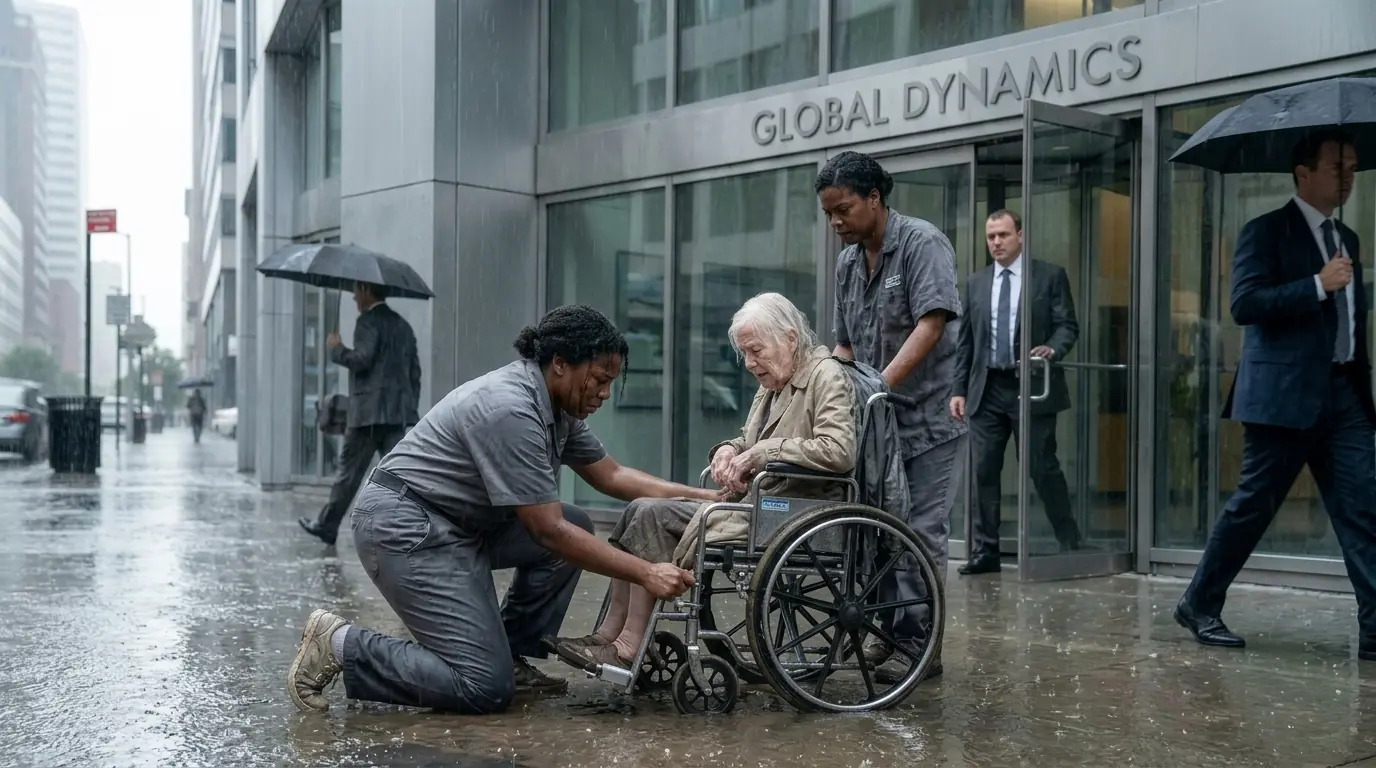 Janitor Lost Her Job Helping an Elderly Woman — 30 Minutes Later, Her Billionaire Son Arrived
