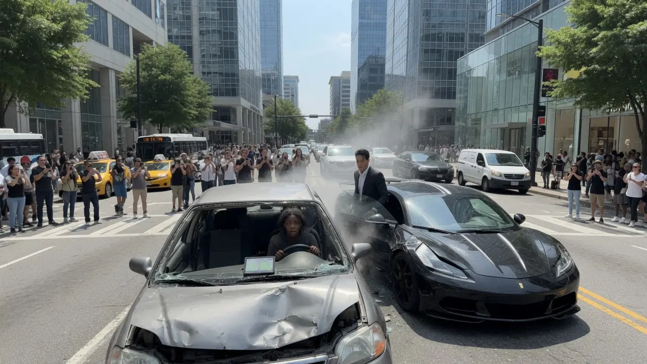 She Damaged The Korean Mafia CEO's Luxury Car; As Payment, She Became His Maid and Made Him Fall…