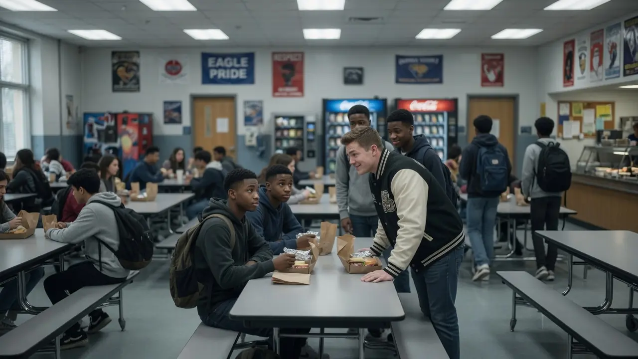 Two Brothers Sat Quietly In The Cafeteria — Then The Wrong Boy Picked Their Table