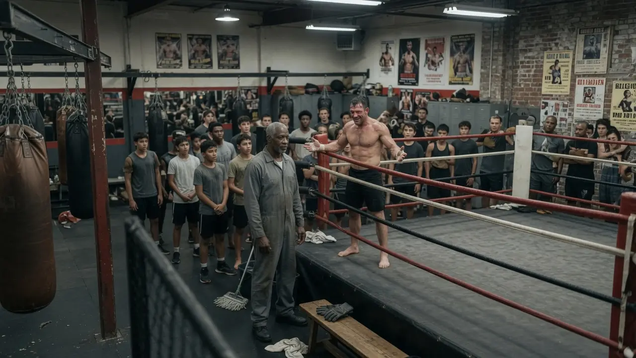 Arrogant MMA Trainer Challenged a Janitor — Then He Threw One Punch