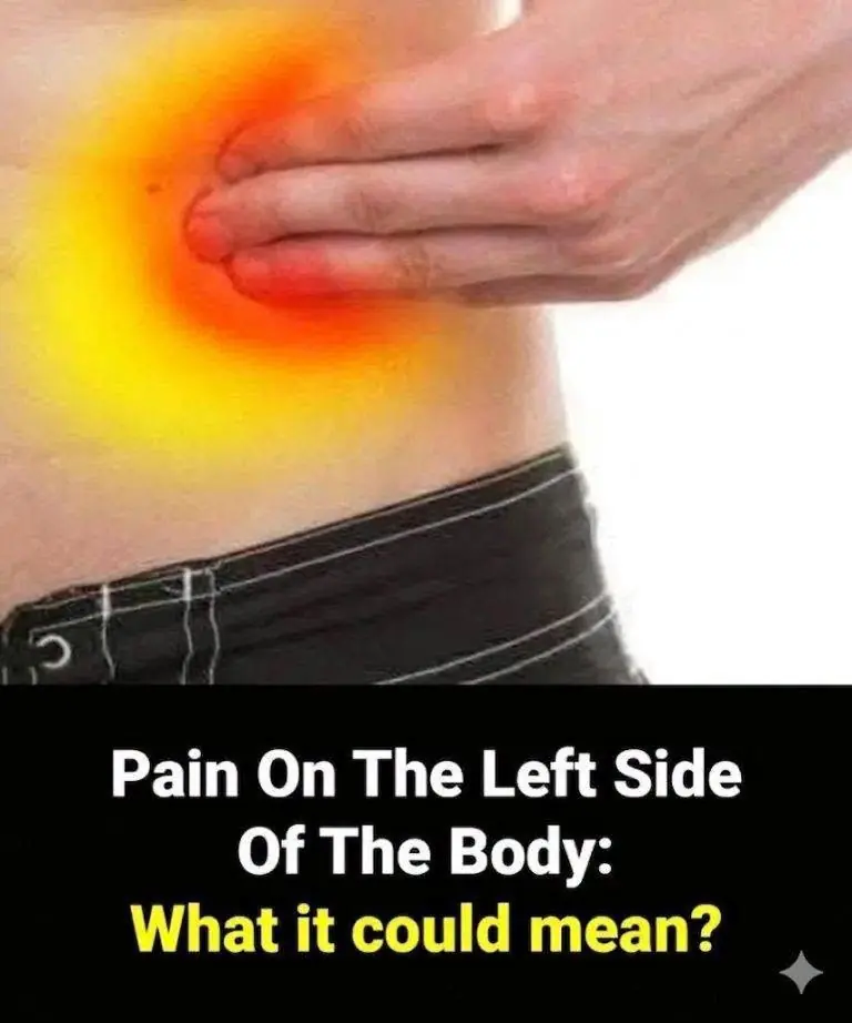 Pain on the Left Side of the Body: What It Could Mean