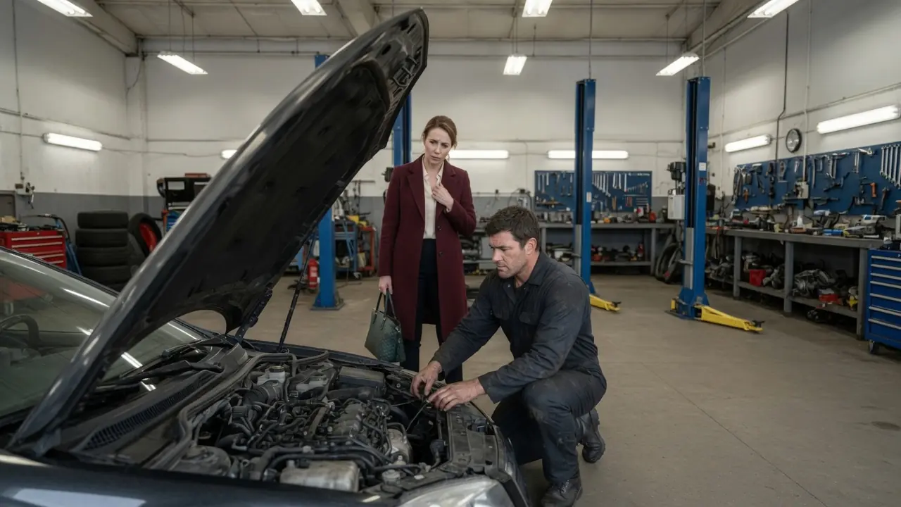 The Millionaire CEO’s Car Died In A Small-Town Garage — And The Mechanic Was The Boy Who Once Saved Her