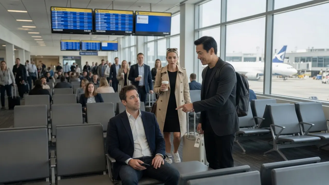 My Wife Called Me Her "Cousin" at the Airport—Then a Stranger Said, "That's My Girlfriend"
