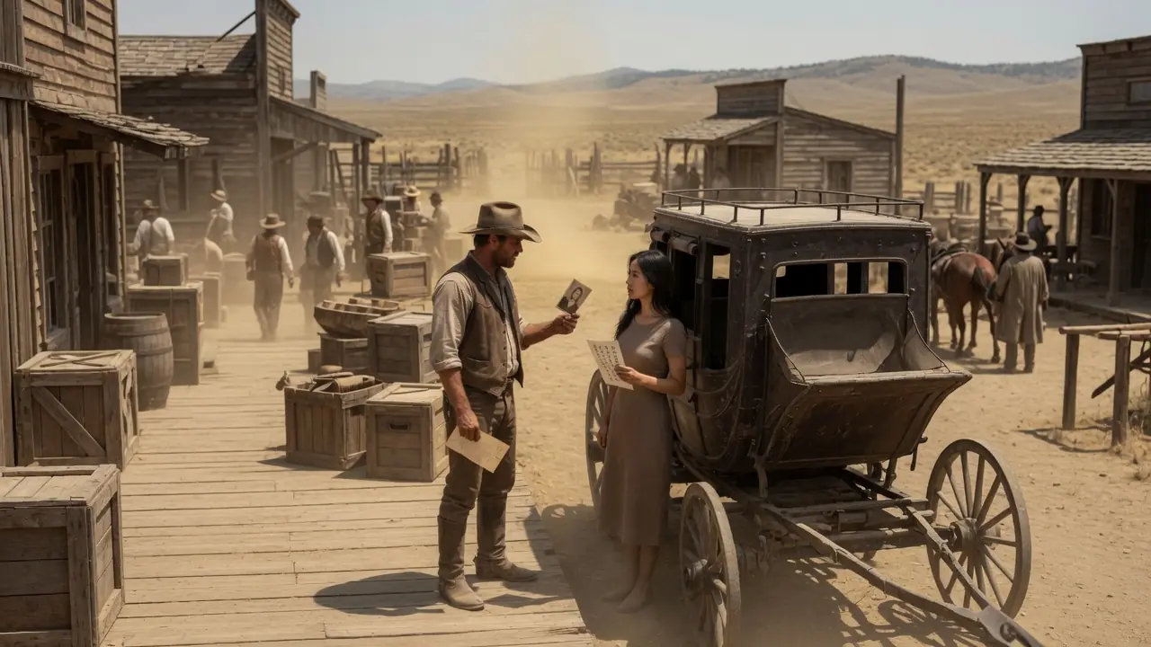 The Loner Rancher Waited for His Mail Order Bride - But a Chinese Woman Who Didn’t Speak English Cam