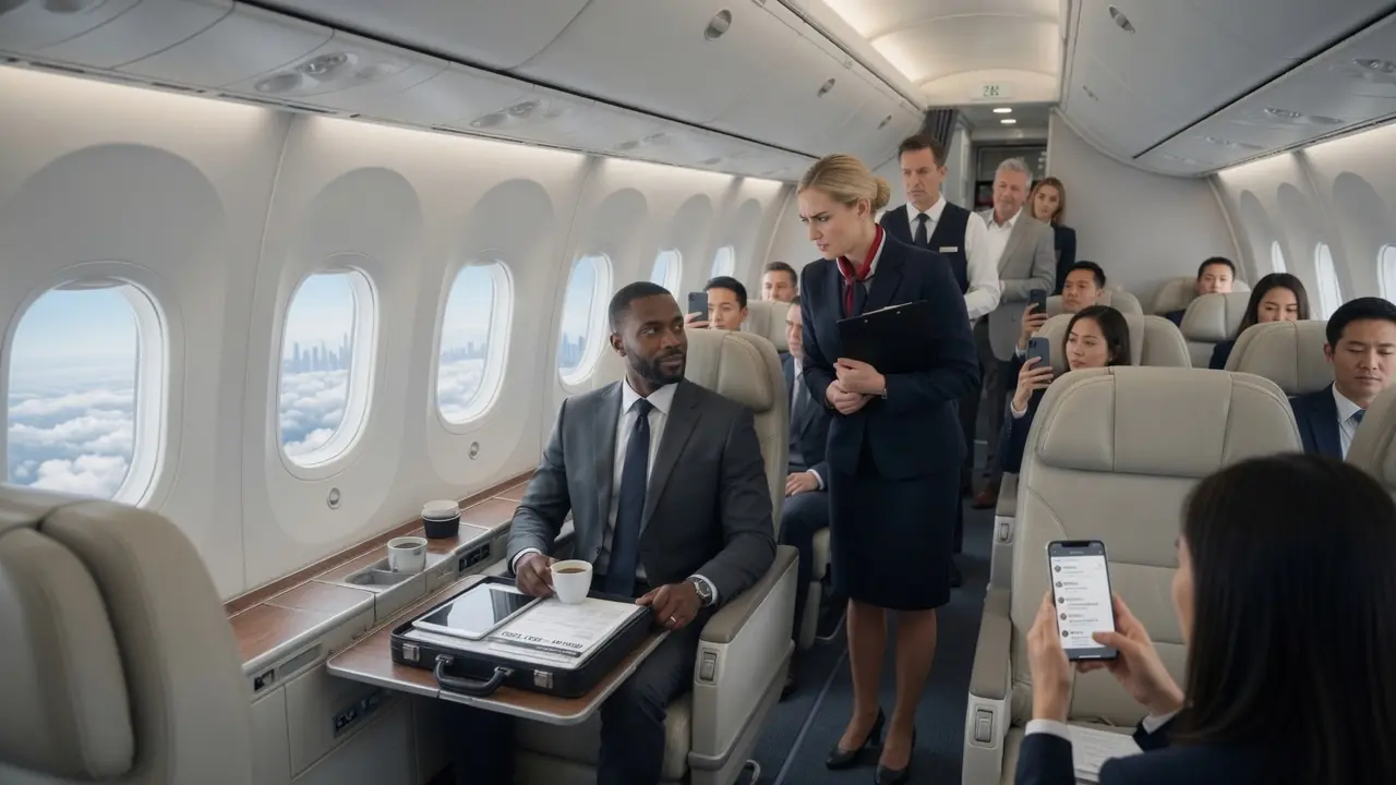 Black CEO Removed from VIP Seat for White Passenger - 5 Minutes Later The Entire Crew Gets Fired
