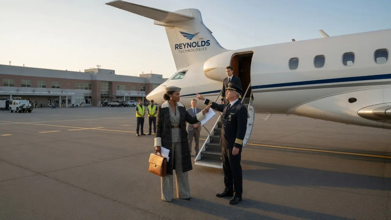 Black Woman Denied Entry to Her Own Jet — What She Says Next Gets the Pilot FIRED