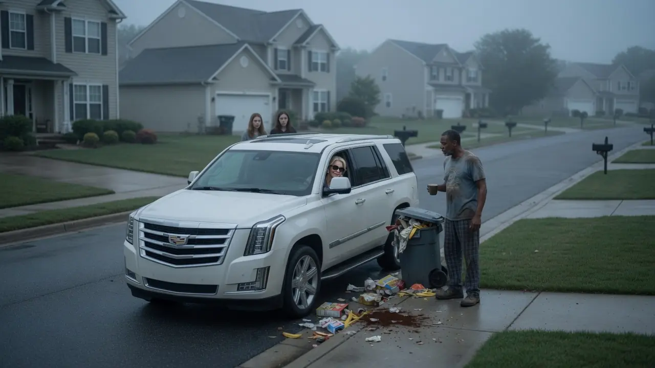 She Smashed His Trash Can Every Morning — Until He Stopped Complaining