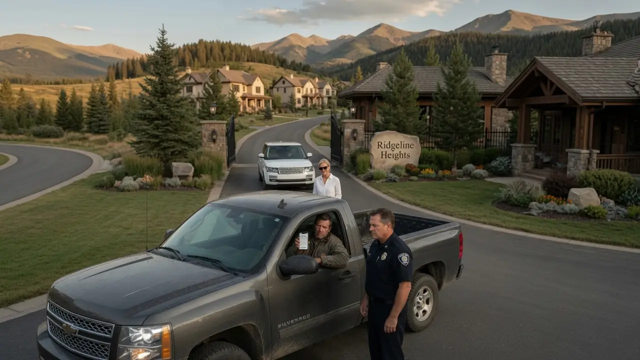 He Came To Visit His Land — But A Guard Told Him To Turn Around