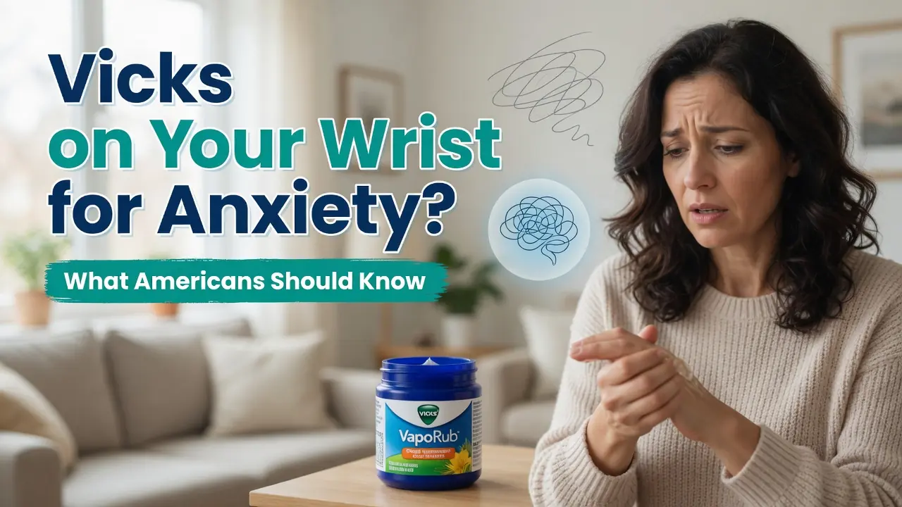 Can Rubbing Vicks VapoRub on Your Wrist Help With Anxiety? Here’s What Americans Should Know