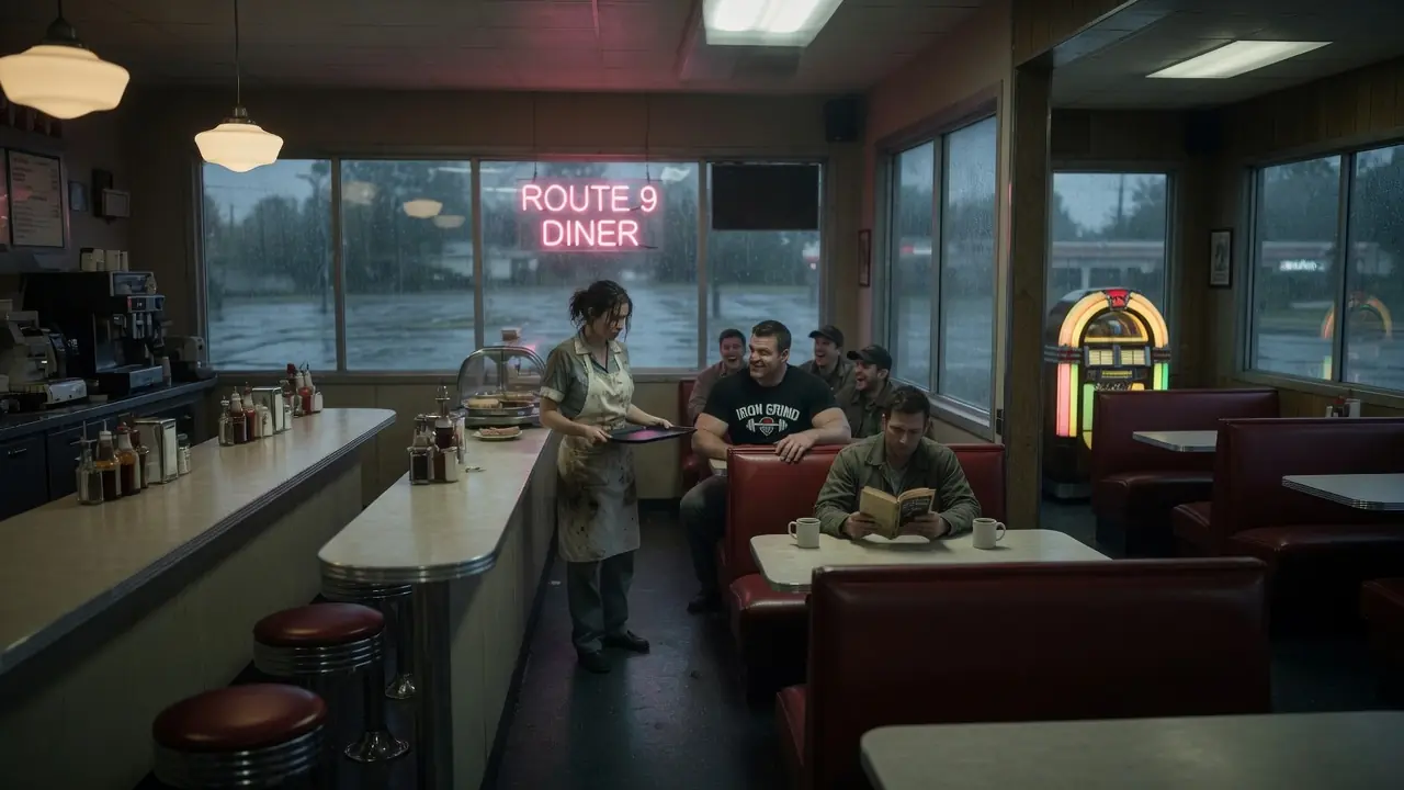 The Loud Fighter Picked On A Waitress In The Wrong Diner