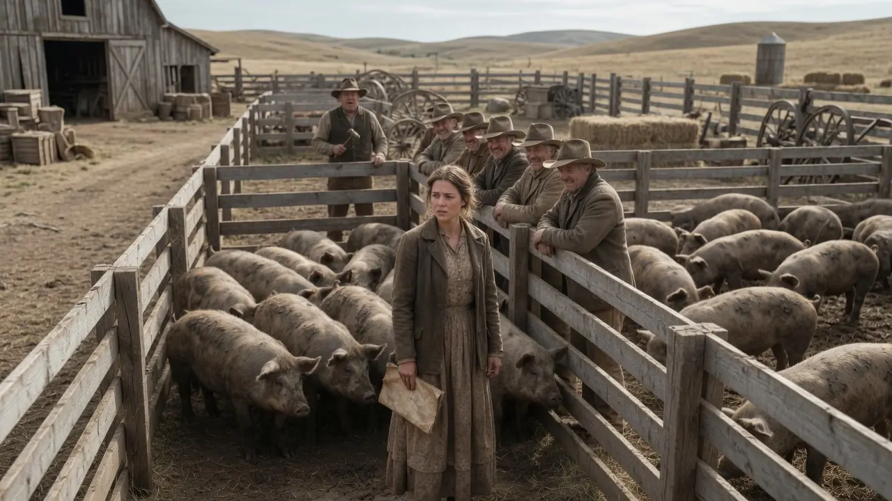 She Bought 47 Worthless Breeding Sows — Months Later, Crowds Filled Her Wild West Smokehouse