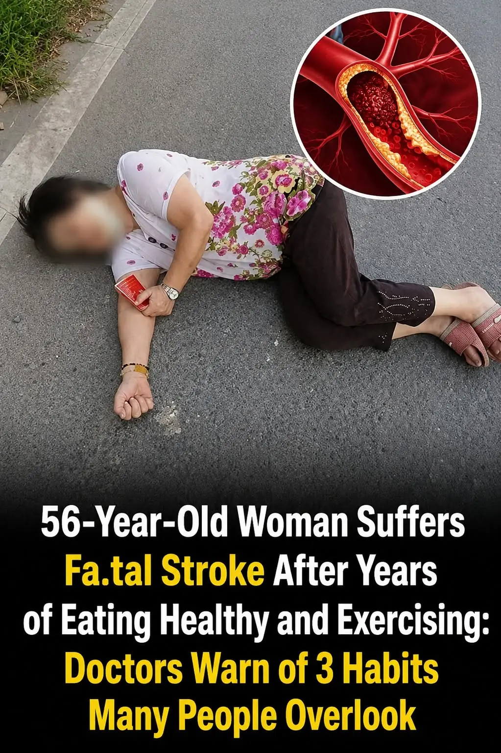 56-Year-Old Woman Suffers Fa.tal Stroke After Years of Eating Healthy and Exercising: Doctors Warn of 3 Habits Many People Overlook