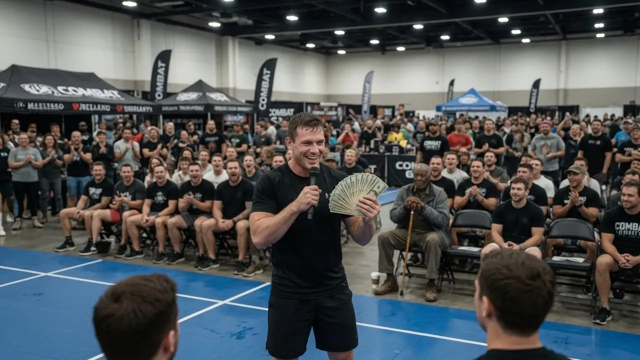 The Champion Offered $1,000 To Drop An Old Man