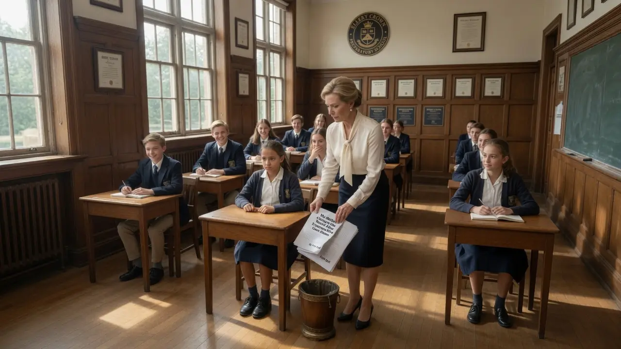The Teacher Tore Up the Poor Girl’s Essay — Then the National Judges Walked Into the Classroom