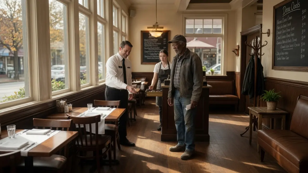 Restaurant Manager Tossed a Black Man's Change on the Floor — "Pick It Up." He Picked the Wrong Customer