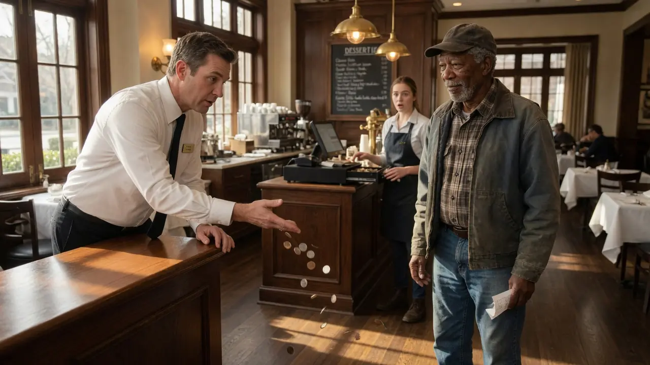 Restaurant Manager Flung a Black Man's Change to the Floor — "Pick It Up." He Had No Idea Who He Was