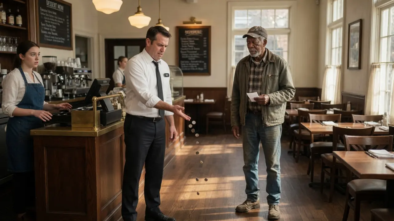 A Restaurant Manager Publicly Humiliated a Black Customer — "Pick It Up." He Chose the Wrong Man