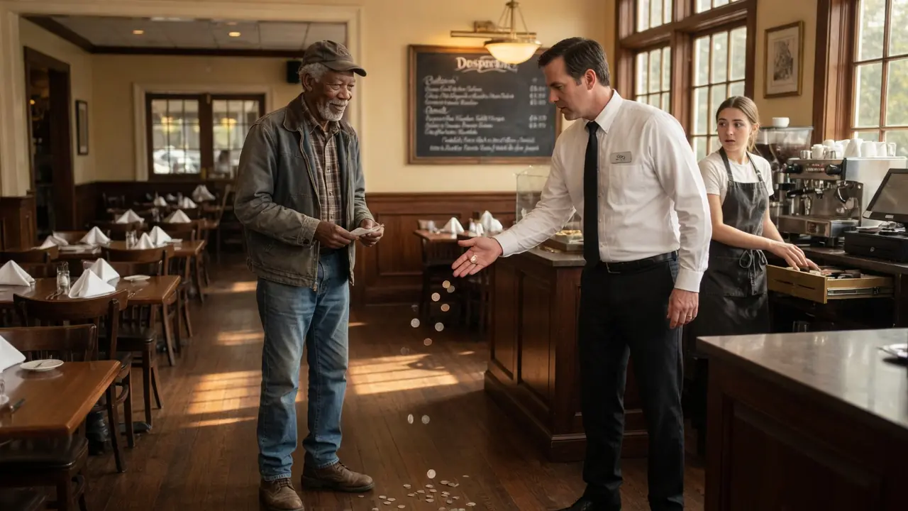 Restaurant Manager Threw a Black Customer's Change at His Feet — "Pick It Up." That Was His Biggest Mistake