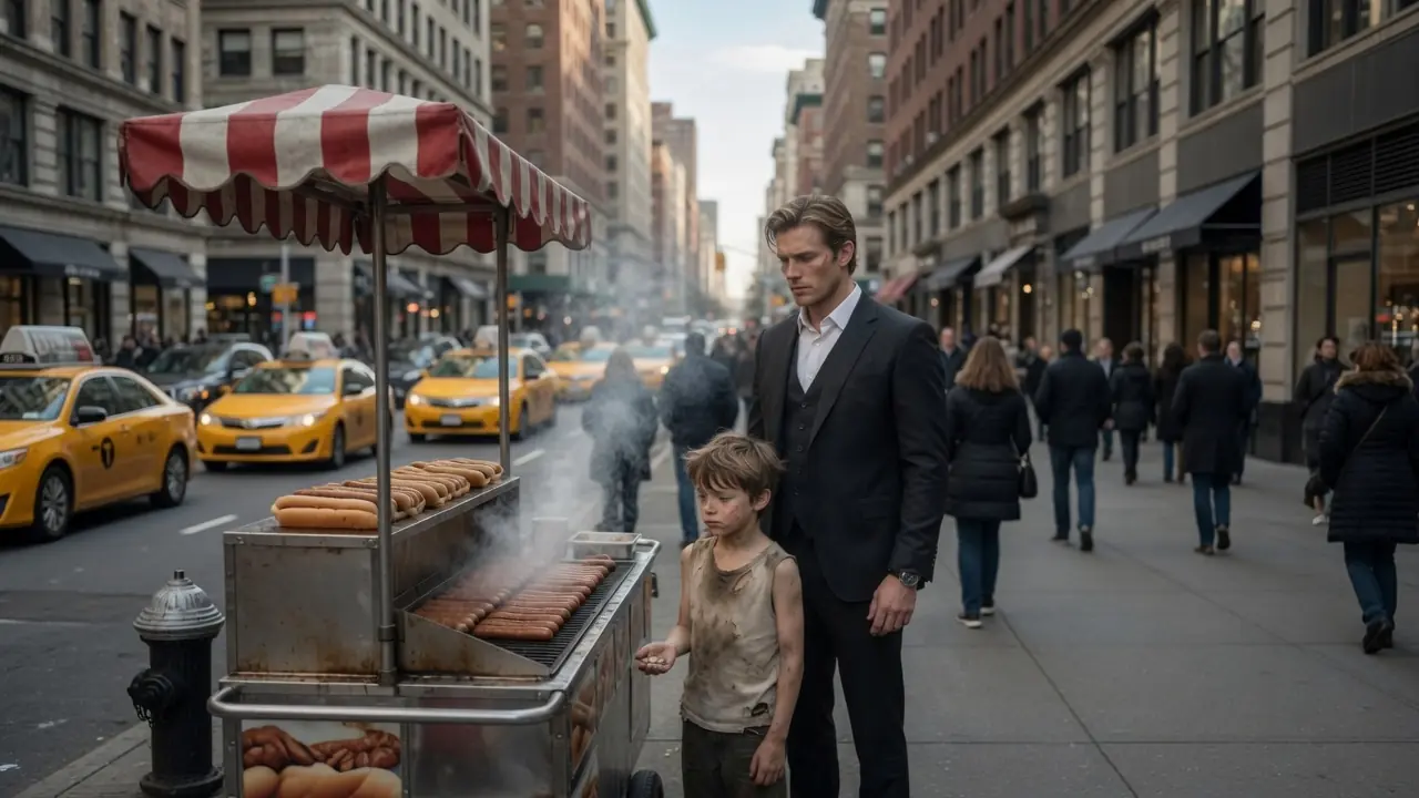 The Stranger Bought a Hungry Boy One Meal — And Found the Child He Used to Be