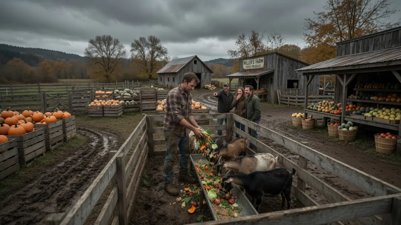 Everyone Laughed When He Fed “Trash” to Goats — Then His Farm Transformed