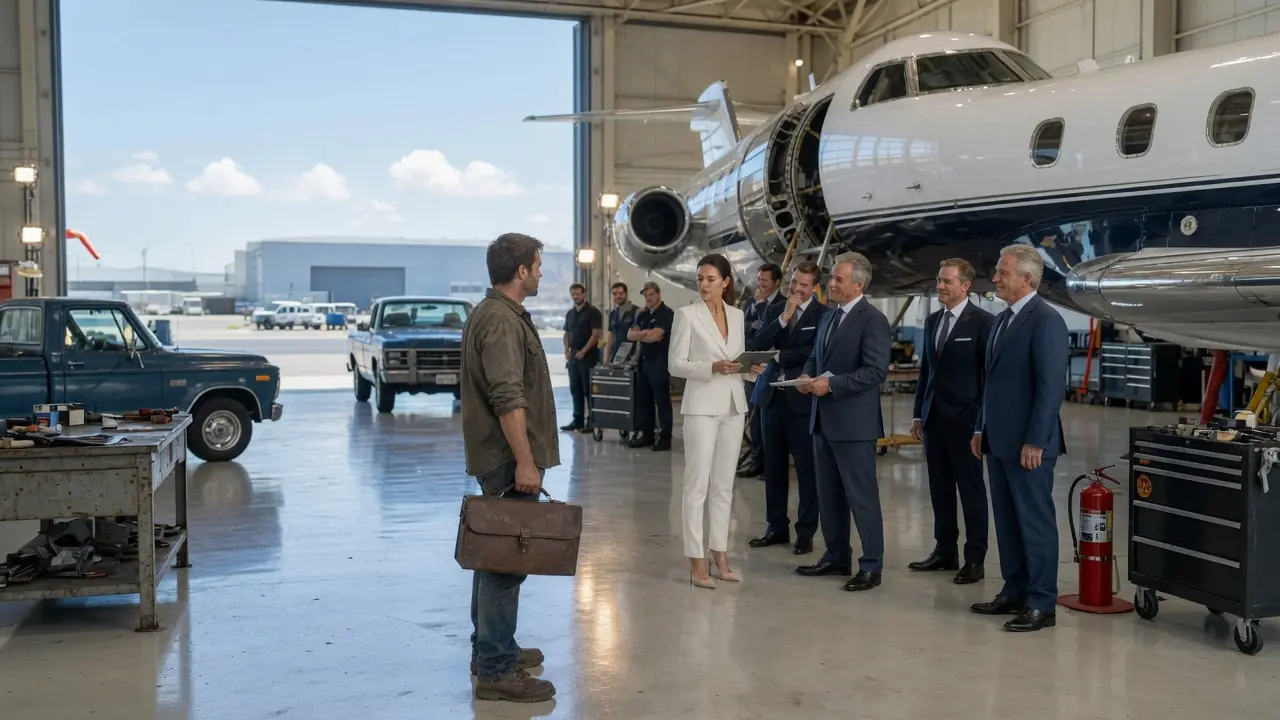 The CEO Refused To Pay a Single Dad for Rebuilding Her Jet — Then Every Pilot Refused To Fly It