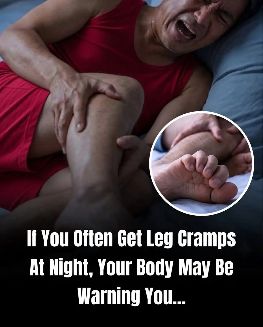 If You Often Get Leg Cramps at Night, Your Body May Be Warning You