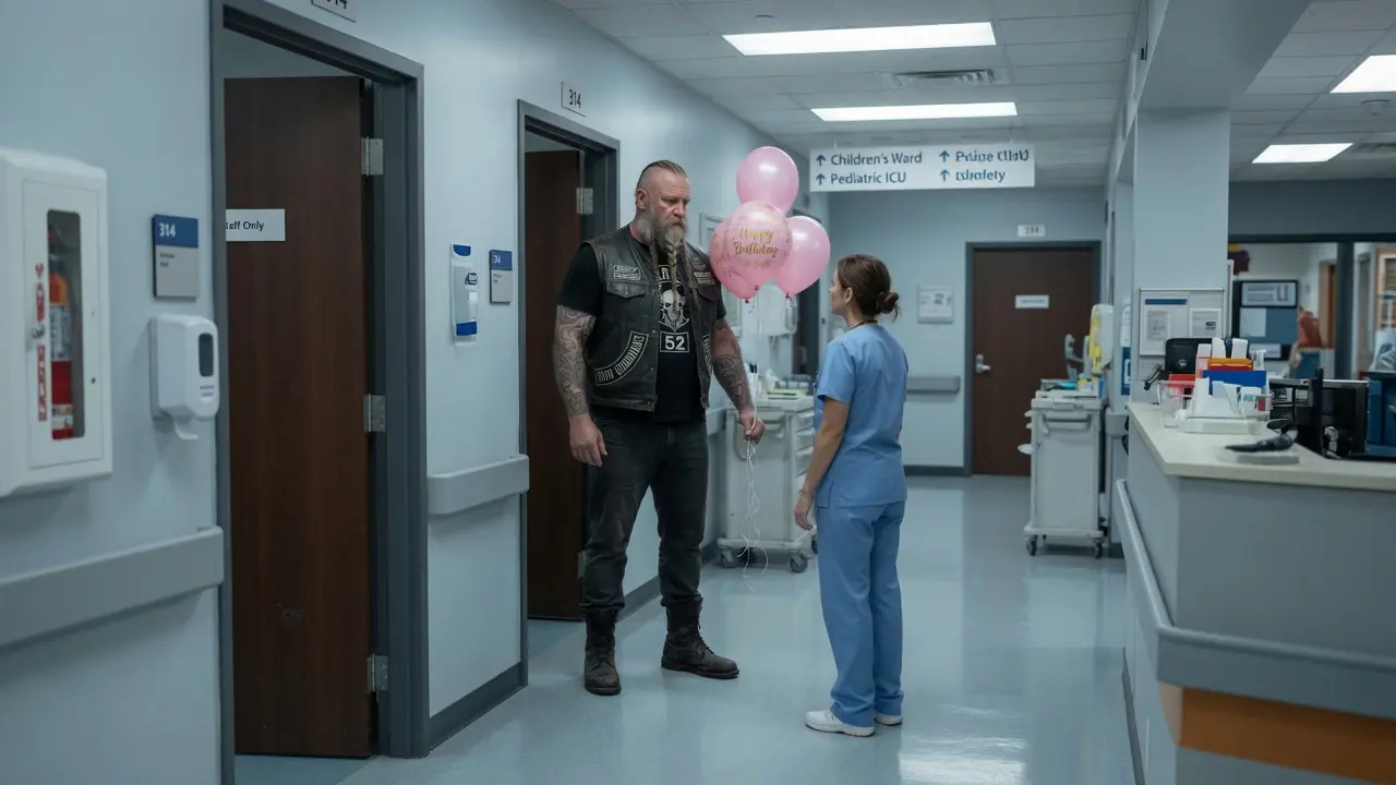 The Biker With Fairy Balloons — And the Hospital Room He Promised He Would Never Enter Again