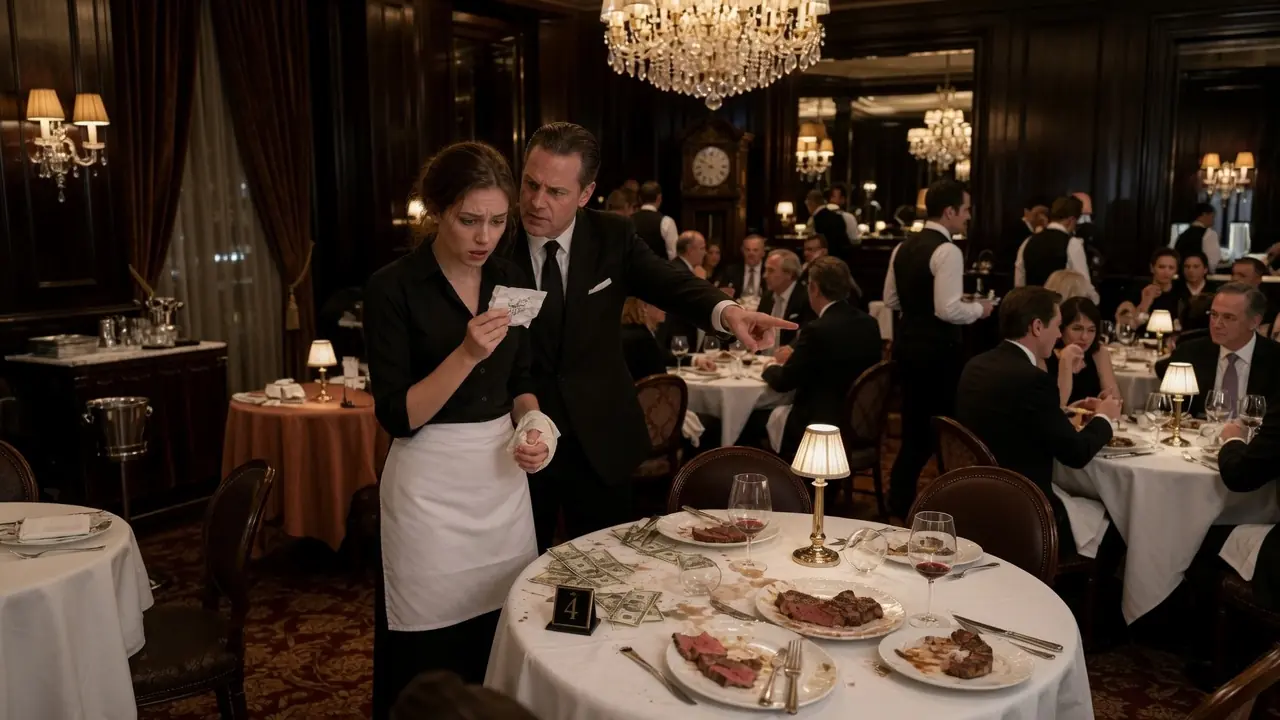 Nobody Could Read the Russian Billionaire's Note — Until the Waitress Translated the Warning