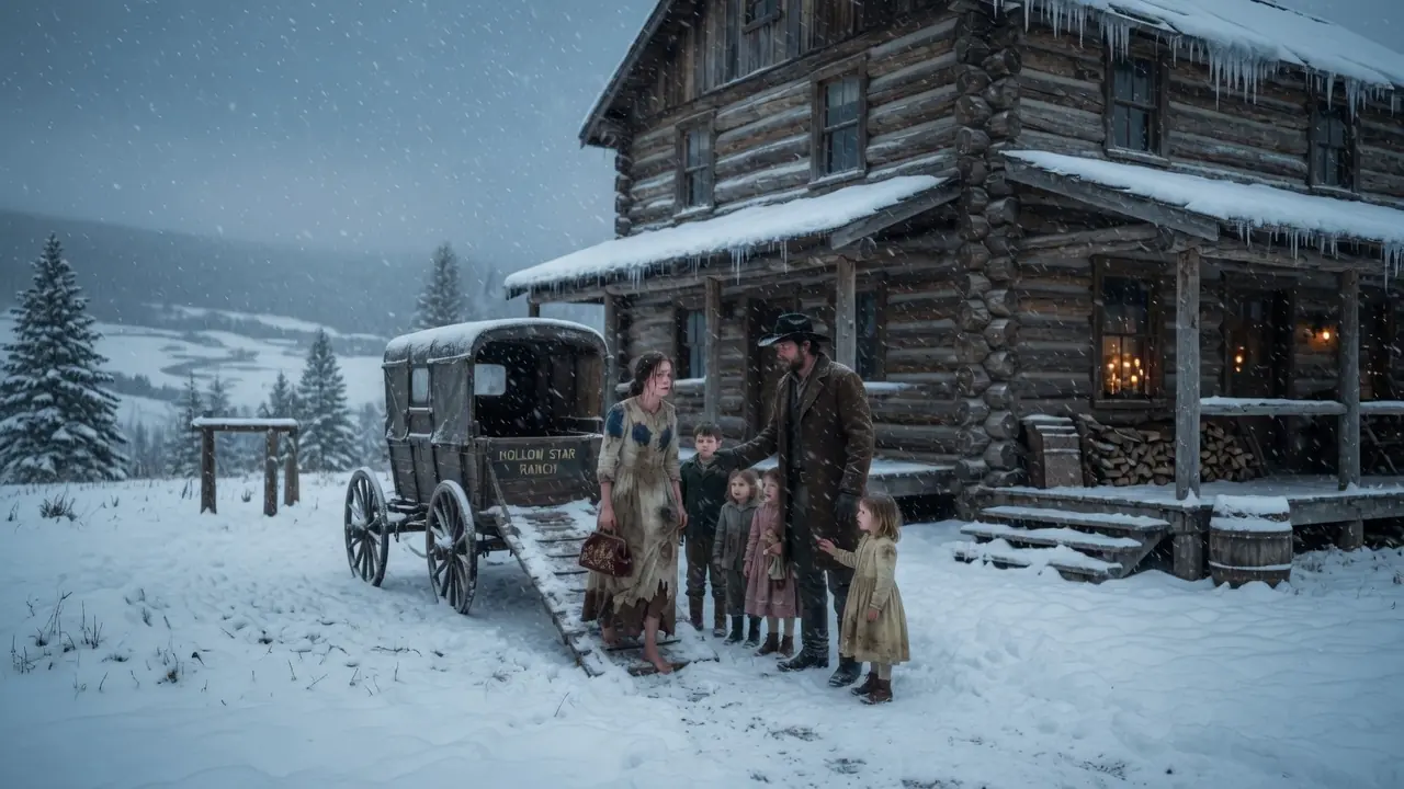 At Nineteen, She Was Sent to Marry a Widowed Rancher With Five Children — And What She Did in That House Left the Whole Town Speechless