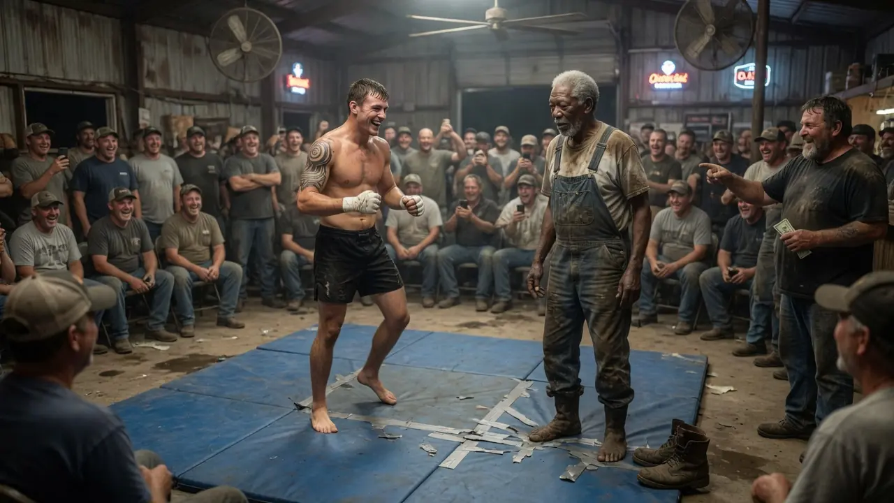 A Cocky MMA Fighter Challenged an Old Farmer to Survive 3 Minutes for $500 — Then He Picked the Wrong Man